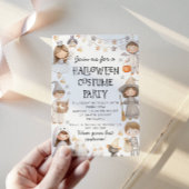 Halloween Cute Costume Party Invitation