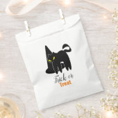 Halloween Cute Creepy Cat and Witch Pet Bedankzakje (Geknipt)