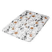 Halloween Cute Ghost Bath Mat (Gekanteld)