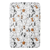 Halloween Cute Ghost Bath Mat (Voorkant Verticaal)