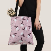 Halloween Cute Ghost Canvas tas (Dichtbij)