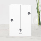 Halloween Cute Ghost merci baby shower (Dos)