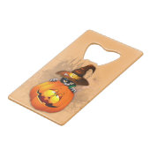 Halloween Cute Kitty Witch et ami Citrouille (Devant Angle)