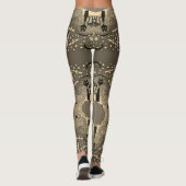 Halloween Cute & Leggings Éffrayants Couleur neutr (Dos)