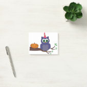 Halloween Cute Owl and a Pumpkin Post-it® Notes (Kantoor)