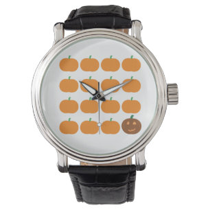 Halloween Cute Pumpkin Patch Horloge