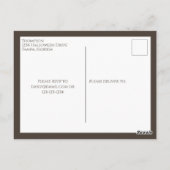 Halloween Cute Pumpkins Jack O'lantern Budget Briefkaart (Achterkant)