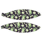 Halloween Cute Spooky Glow Skeleton Bot Skull Basketbal (Panelen)