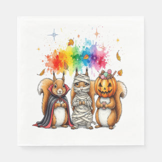 Halloween Cute Squirrels Costume Servet