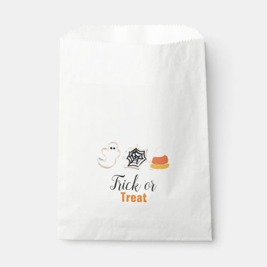 Halloween Cute Thmed Cookies Bedankzakje (Voorkant)