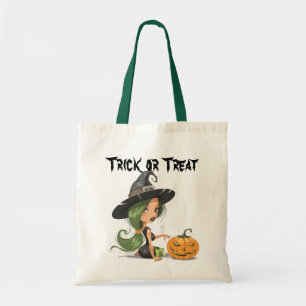 Halloween Cute Witch Bag Tote Bag