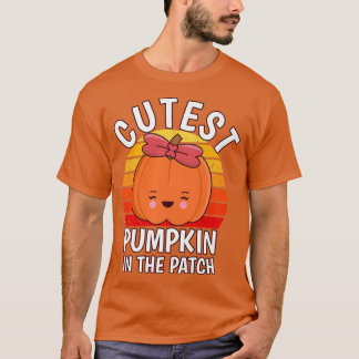 Halloween Cutest Pumpkin in the Patch T-shirt