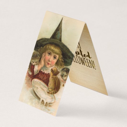  Halloween cutie - grappig citaat Visitekaartjes (Voorkant)