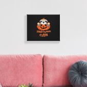 Halloween cutie luiaard Essential T-Shirt Canvas Afdruk (Insitu (Woonkamer))
