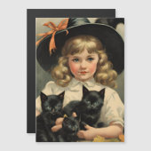 Halloween cutie no3 - magnetische kaart (Voorkant / Achterkant)