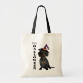 Halloween Dachshund Dog Tote Bag (Voorkant)
