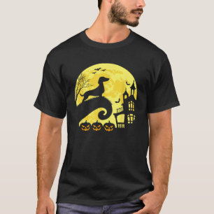 Halloween-dachshund weenie wiener moonshine worst t-shirt