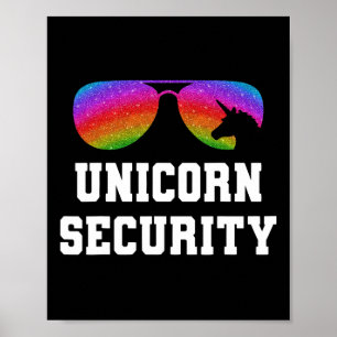 Halloween Dad Ma Daughter Adult Costume Unicorn S Poster