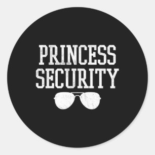 Halloween Dad mama Dochter Adult Costume Princess Ronde Sticker