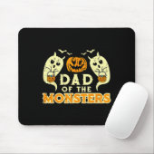 Halloween Dad Of Monsters Funny Family Costume Pap Muismat (Met muis)