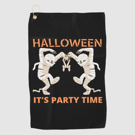 Halloween dag golfhanddoek (Voorkant)