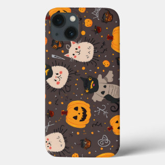 Halloween dag telefoonhoesje vinkje iPhone 13 hoesje
