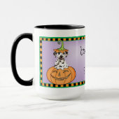 Halloween Dalmatian Mok (Links)