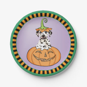 Halloween Dalmatian Paper Bord
