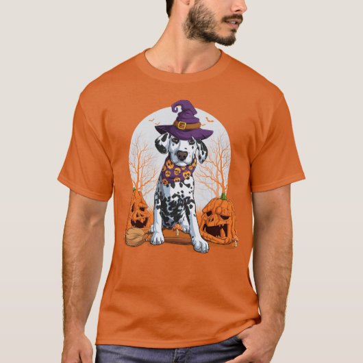 Halloween Dalmatian T-Shirt (Voorkant)