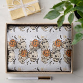 Halloween Dalmatische Hond Trick or treat Tissuepapier (Geschenk)