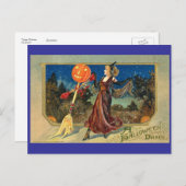  Halloween Dance Briefkaart (Voorkant / Achterkant)