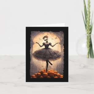 Halloween Dancer met Pompoenen Dance Top voor Meis Kaart