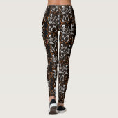 Halloween Dancing Skeletons Leggings (Dos)
