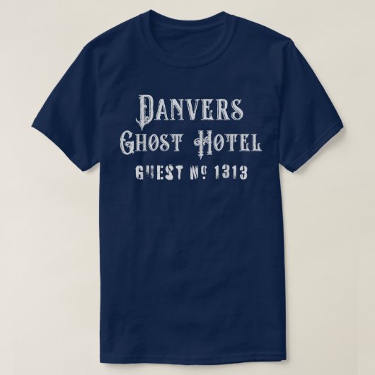 Halloween Danvers Ghost Hotel T-Shirt (Design devant)