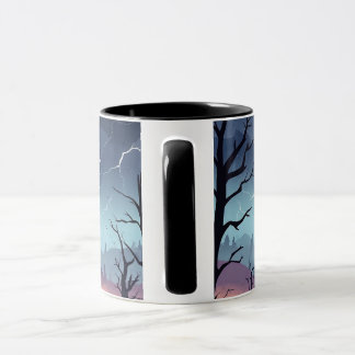 Halloween Dark Castle personnalisation Mug