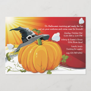 Halloween Dawn Invitation Kaart
