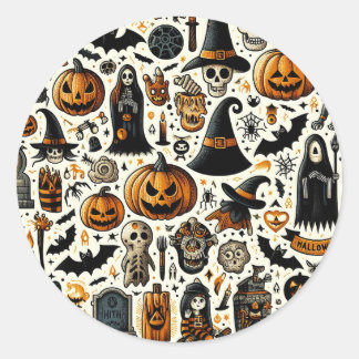 Halloween Day est un autocollant de bureau d'appre