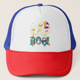 Halloween de avond dat hij thuiskwam! 1 trucker pet