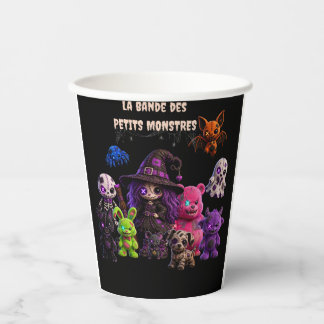 Halloween - De bende van kleine monsters Papieren Bekers