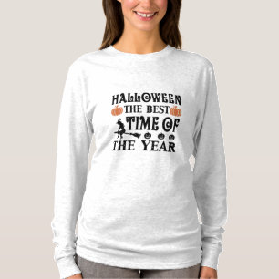 Halloween de beste tijd van de jaardag t-shirt