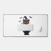 Halloween de chat noir (Clavier et souris)