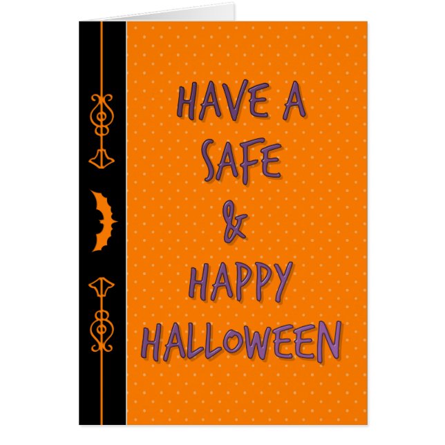 Halloween de chauve-souris gravée (Devant)