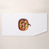 Halloween de chien (Serviette de bain)