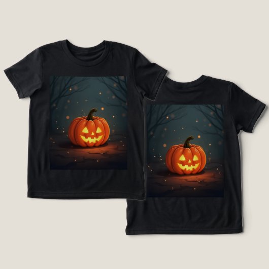 Halloween, de dag voor Allerheiligen Tri-Blend Shirt (Ontwerp Voorkant & Achterkant)