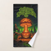 Halloween de destruction massive Citrouille radioa (Serviette à main)