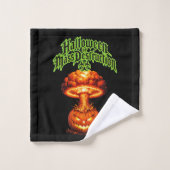 Halloween de Destruction Massive Jack-o'-Lanterne (Gant de toilette)
