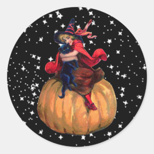Halloween: de finale grens ronde sticker