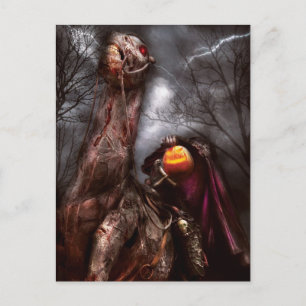Halloween - de headless Horseman Briefkaart