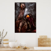 Halloween - de headless Horseman Poster (Keuken)