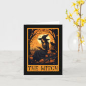  Halloween De Heks Tarot Kaart Lezing Fal (Gele Bloem)